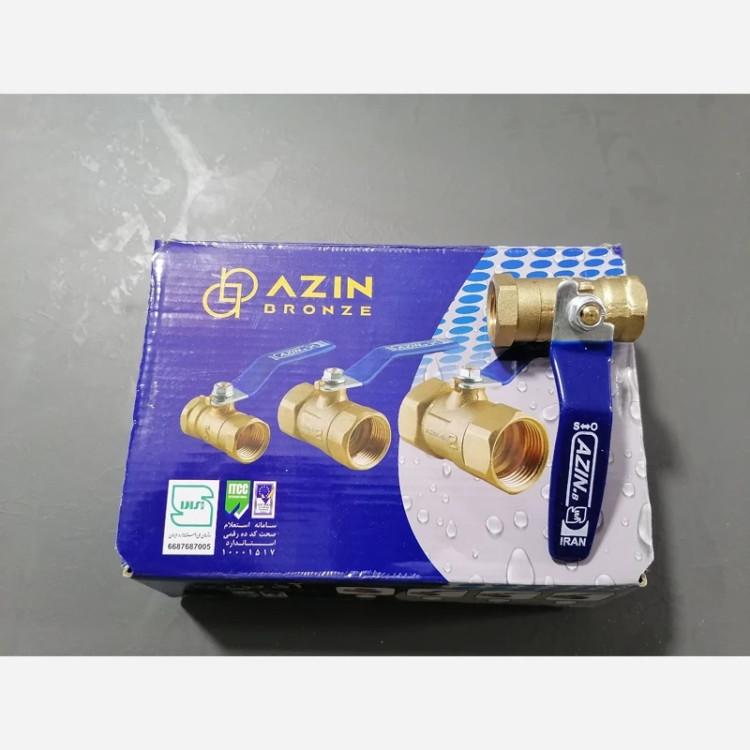 شیر غیر گازی (آبی) سایز 1/2 اینچ رفیع نوین
