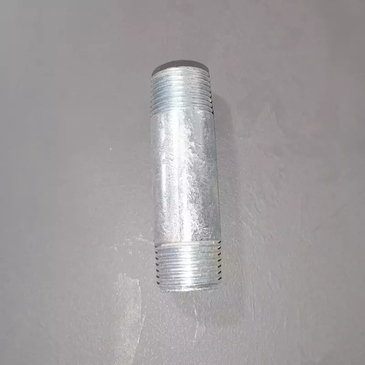 مغزی لوله ای سایز 2 گالوانیزه 10 سانتی سایز 1/2 اینچ آهنی (سایز 20)