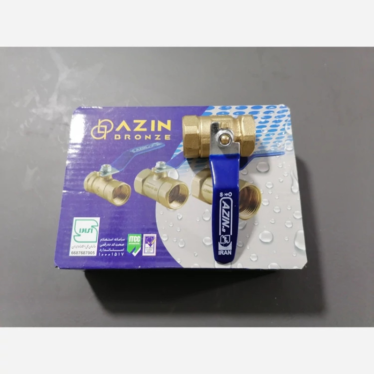 شیر غیر گازی (آبی) سایز 1 اینچ رفیع نوین
