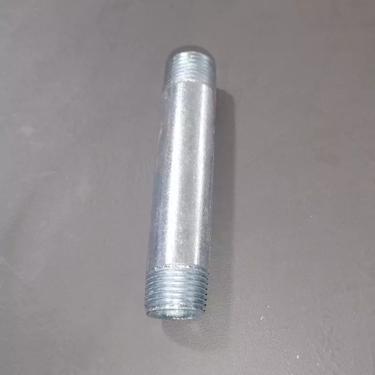 مغزی لوله ای سایز 2 گالوانیزه 15 سانتی سایز 1/2 اینچ آهنی (سایز 20)