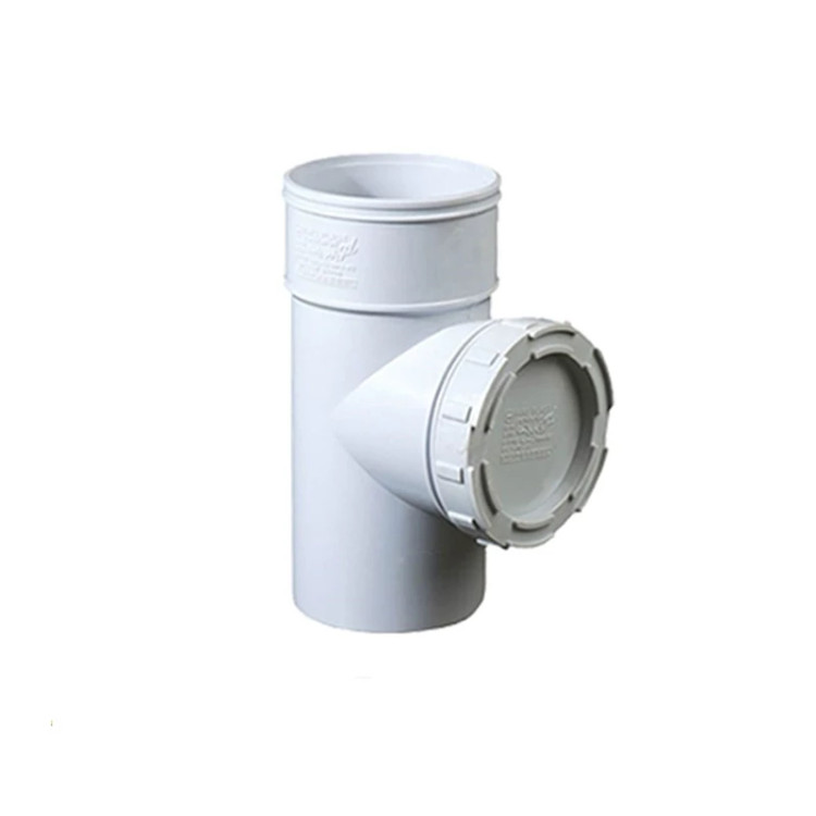 سه راهی دریچه بازدید 110 فاضلابی پارس پلاست UPVC سایلنت