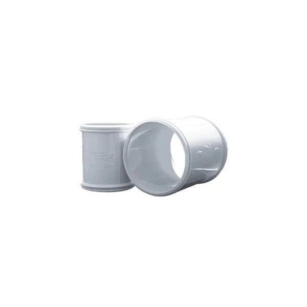 سوکت (کوپلینگ) تعمیری بدون ترمز سایز 110 فاضلابی پارس پلاست UPVC سایلنت