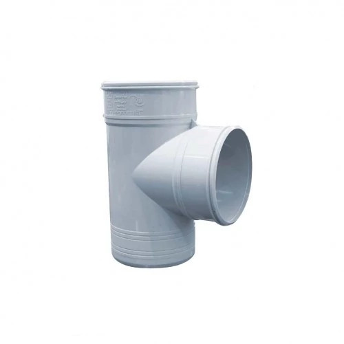 سه راهی 90 درجه سایز 90 فاضلابی پارس پلاست UPVC سایلنت